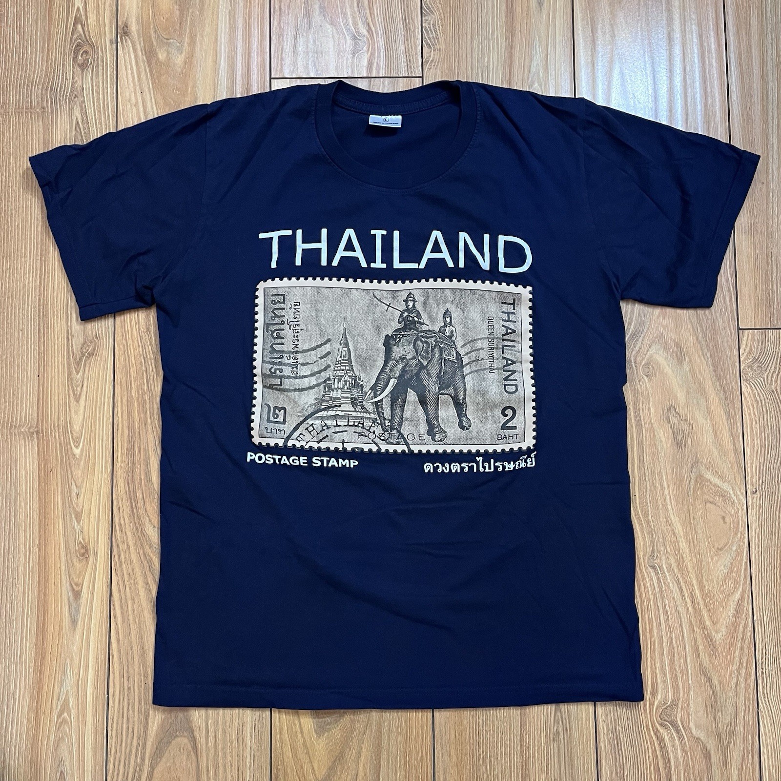 Thailand Postage Stamp T-Shirt Size L gallery