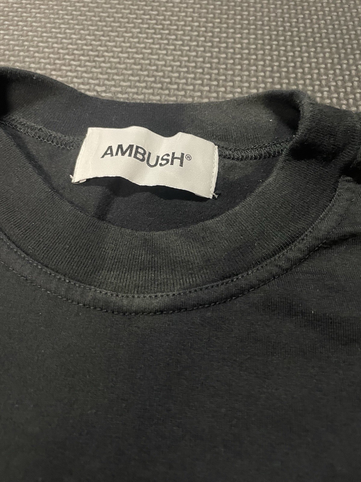 Ambush Japan Nobo AW 2018 Black Tee Men’s Large gallery