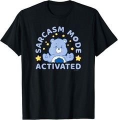Care Bears Sarcasm Mode Activated Grumpy Bear Vintage Gift Unisex T-Shirt