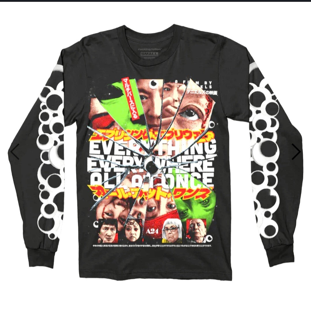 Rucking Fotten Everything Everywhere all at Once Long Sleeve Shirt XL New Sealed