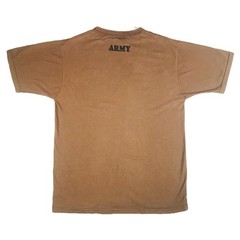 DSCP by BVD Brown 100% Combed Cotton US Army Military T-Shirt Men’s Size XL