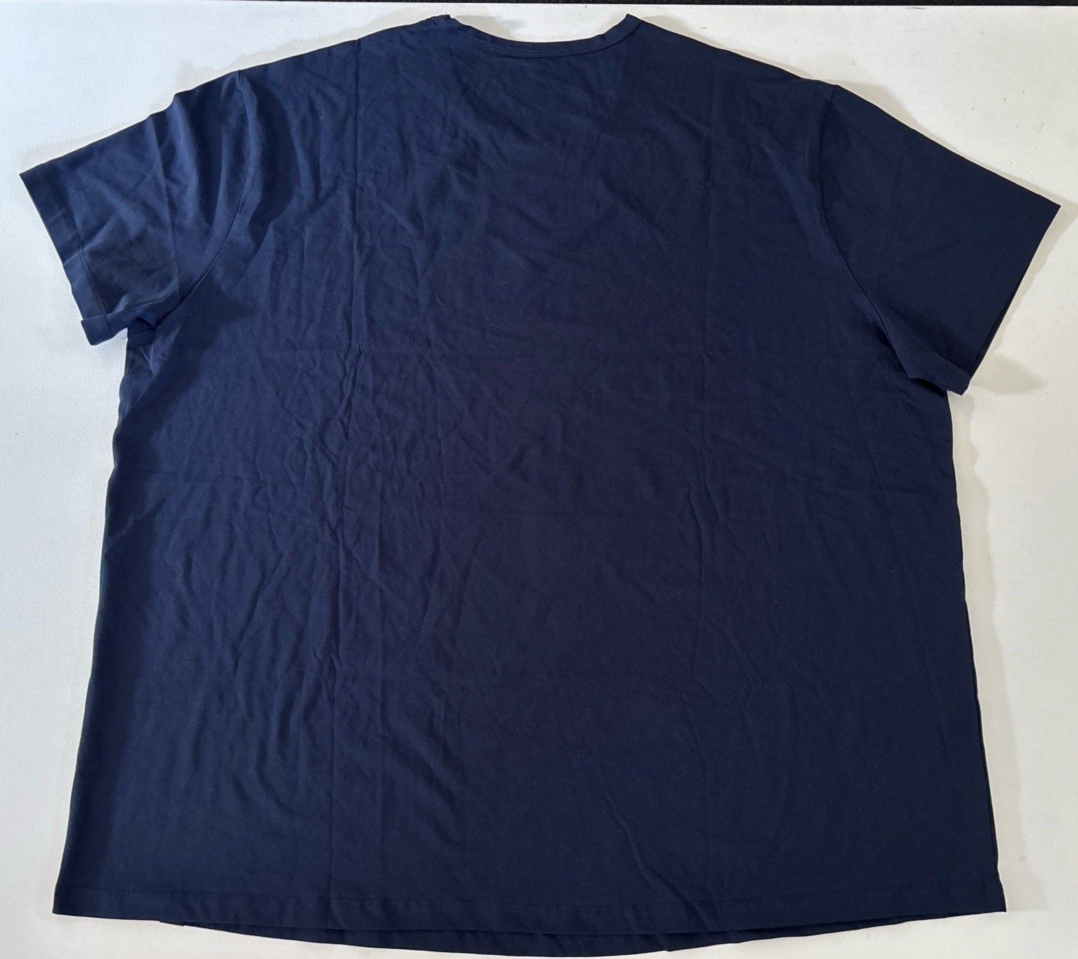 STRONGSIZE Men's Big Tall 7XL Crew Neck T-Shirts Longer Length Navy - NWOT gallery