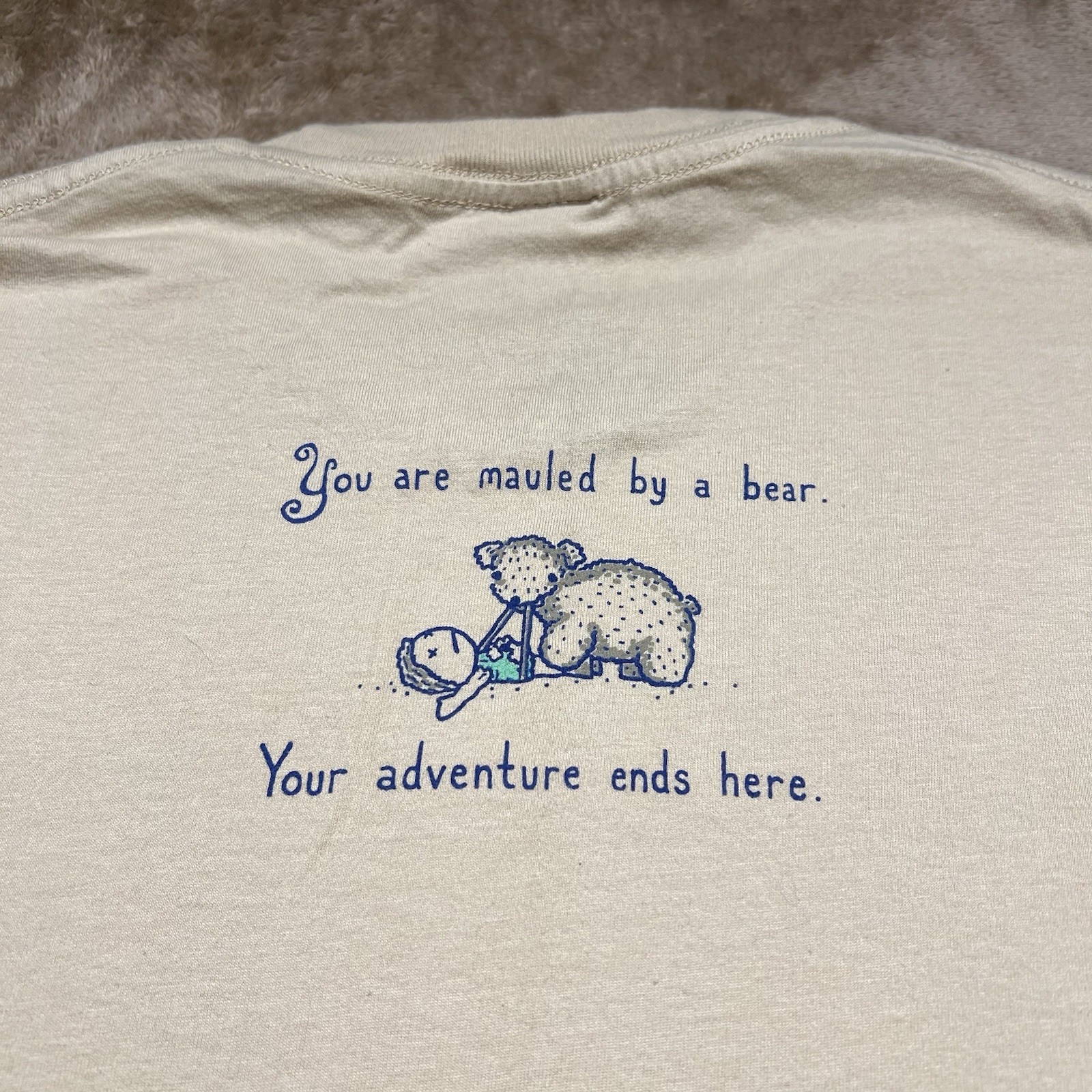 Threadless Artist Series Edgar R McHerly Choose Your Adventure Tee L 1st Edition gallery