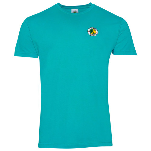 Cross Colours Peace Circle Logo T-Shirt Turquoise C10017PCL-300 Men's NWT gallery