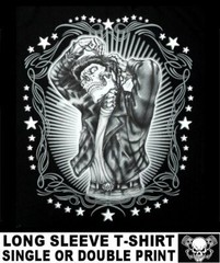 LOST IN 50’s AMERICAN GREASER ELVIS ROCKABILLY GREASE GRAFFITI SKULL T-SHIRT 609