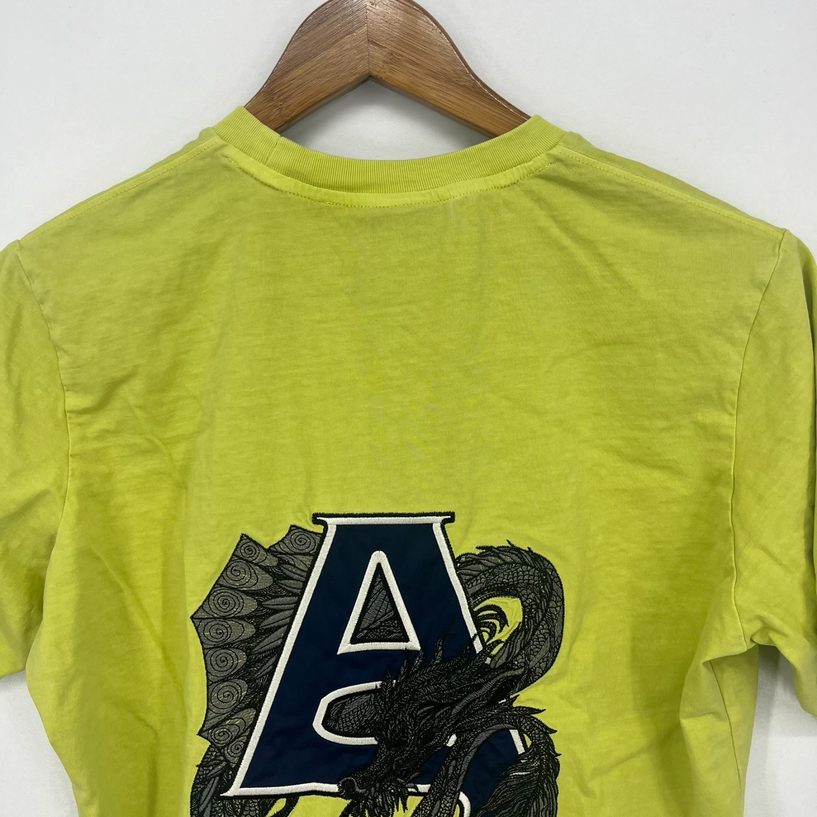 Alpha Style T-Shirt Men's XS Green Embroidered Patches APSL Short Sleeve gallery