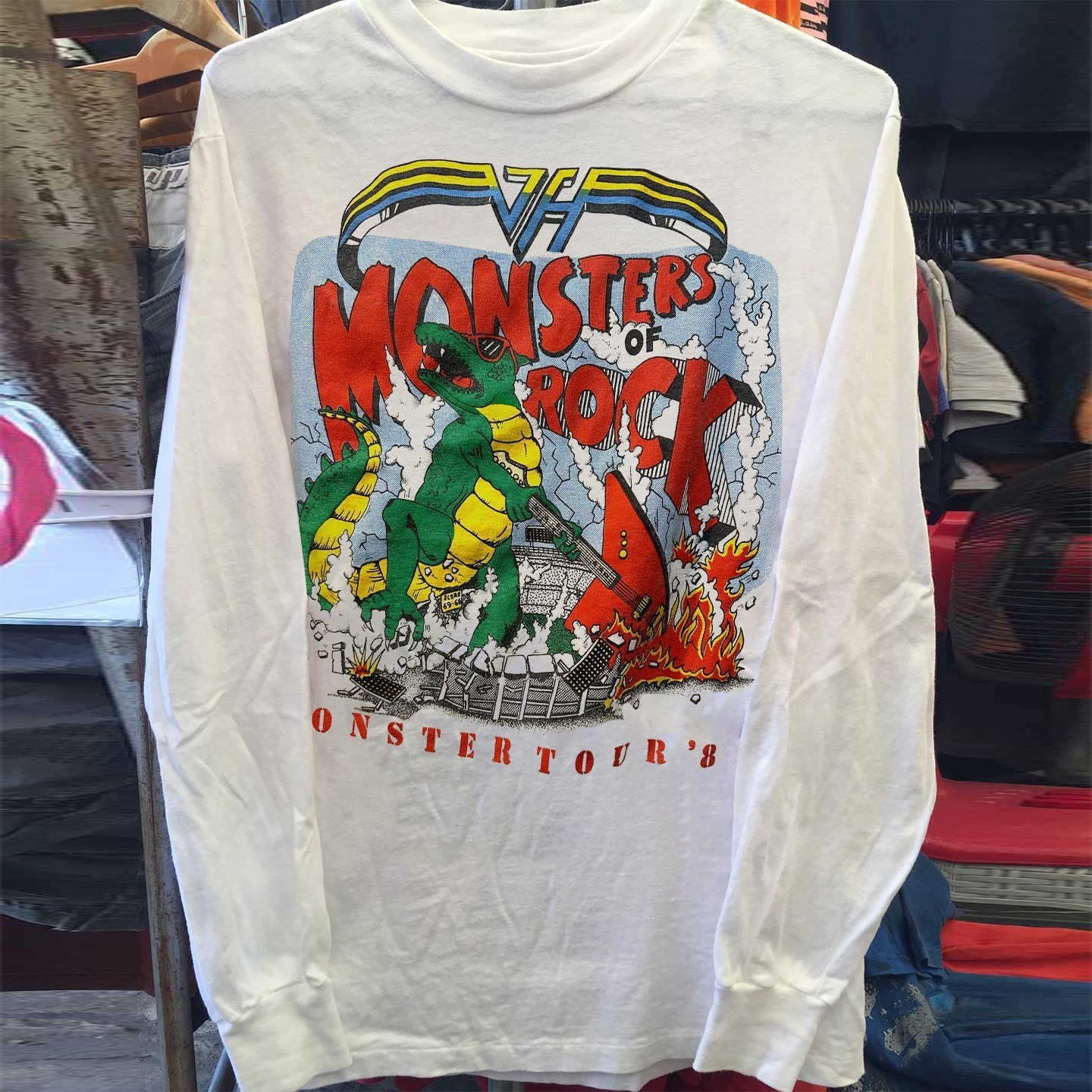 Retro Monsters of Rock Unisex Long Sleeve S-5XL gallery