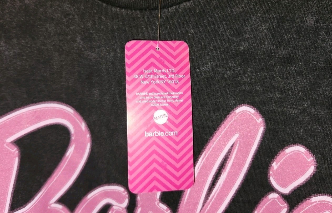 new with tags BARBIE RACING CLUB womens tee shirt MEDIUM gallery