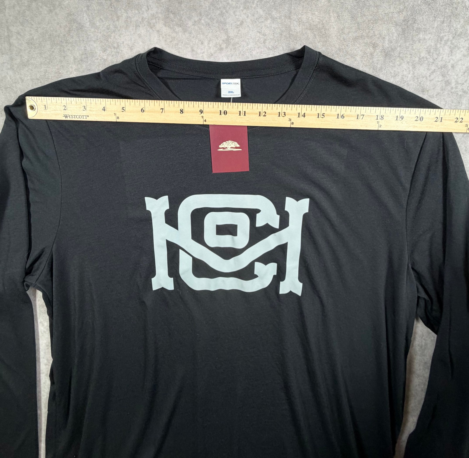 Not A Member Logo Sport-Tek ST450LS Long Sleeve Performance Shirt 2XL NWT gallery