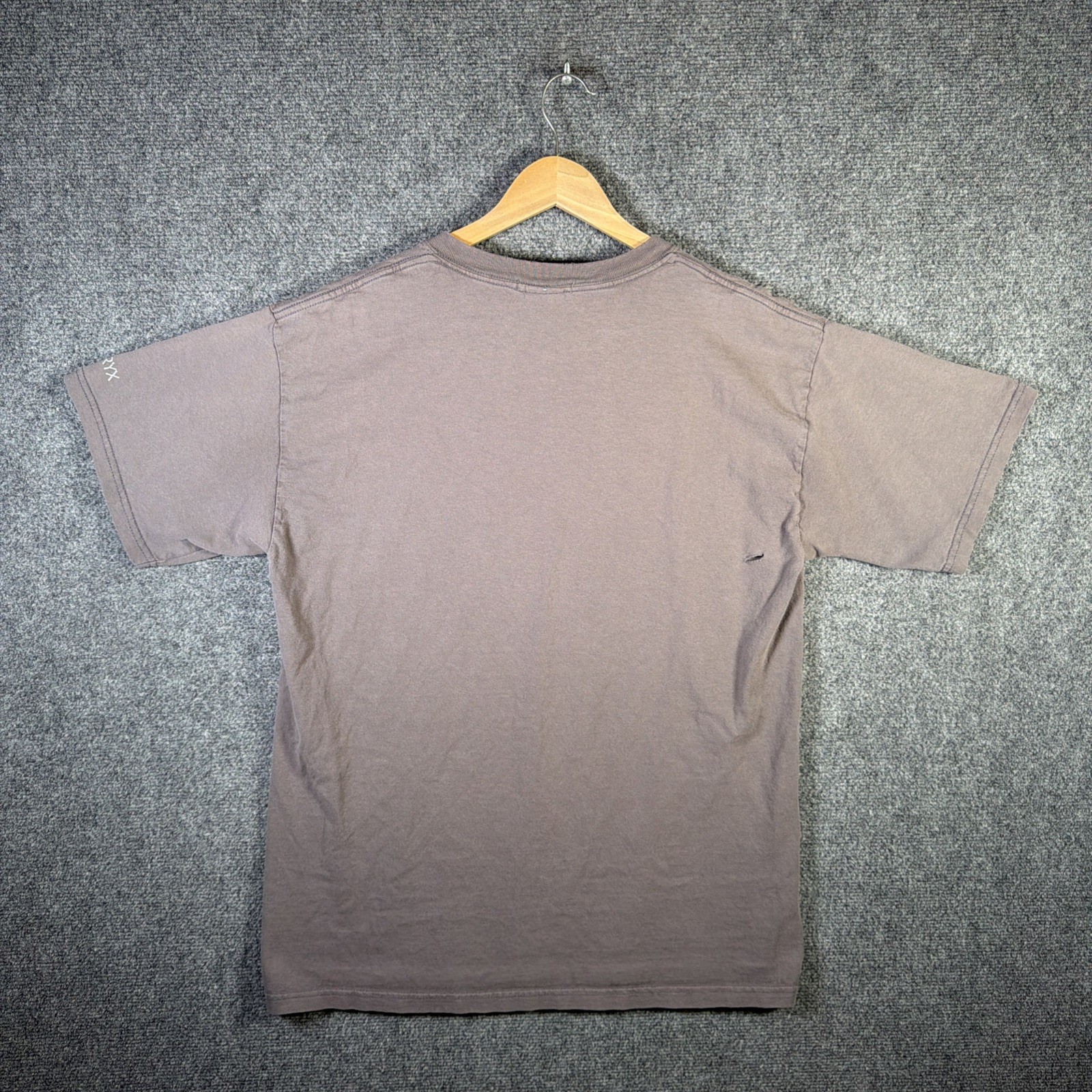 Vintage Arcteryx Shirt Mens Large Gray 90s Nature Bird Skeleton Hiking Faded gallery