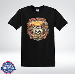 Route 66 100th Anniversary Classic American Highway T-Shirt