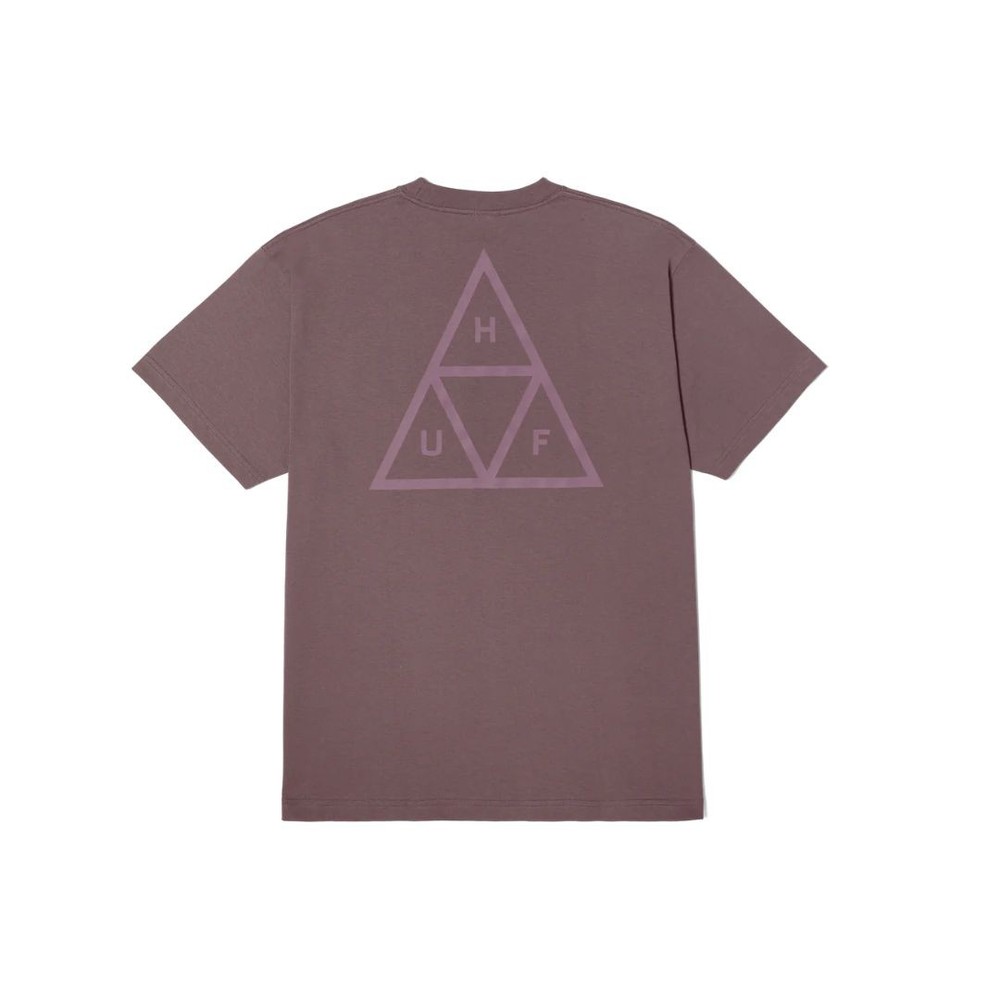 HUF Worldwide “Set Triple Triangle” Short Sleeve Tee (Light Plum) T-Shirt