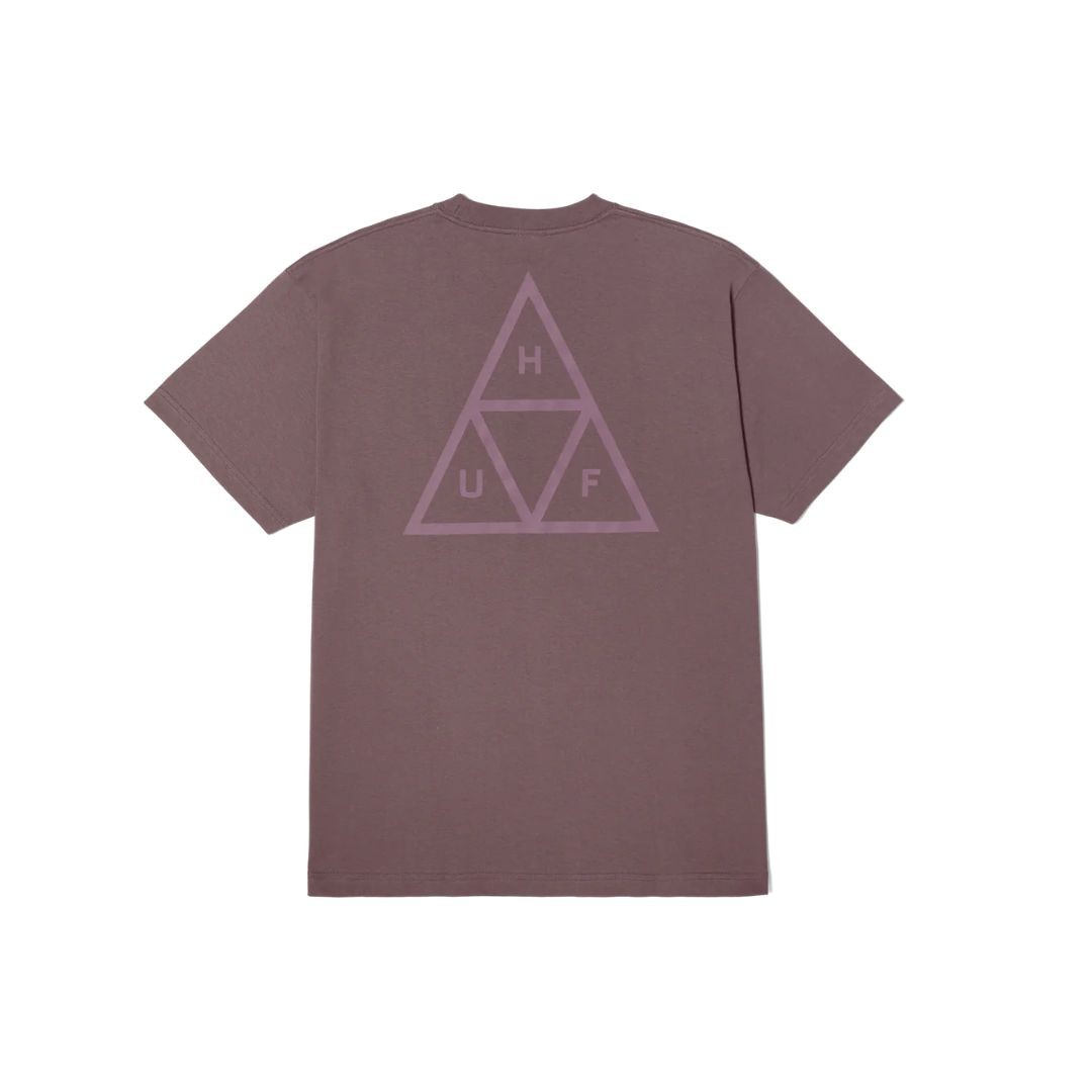 HUF Worldwide “Set Triple Triangle” Short Sleeve Tee (Light Plum) T-Shirt