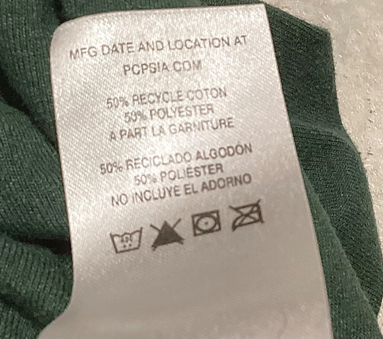 Patagonia Live Simply Green Short Sleeve tee Organic Cotton Coffee Mens Size XS gallery