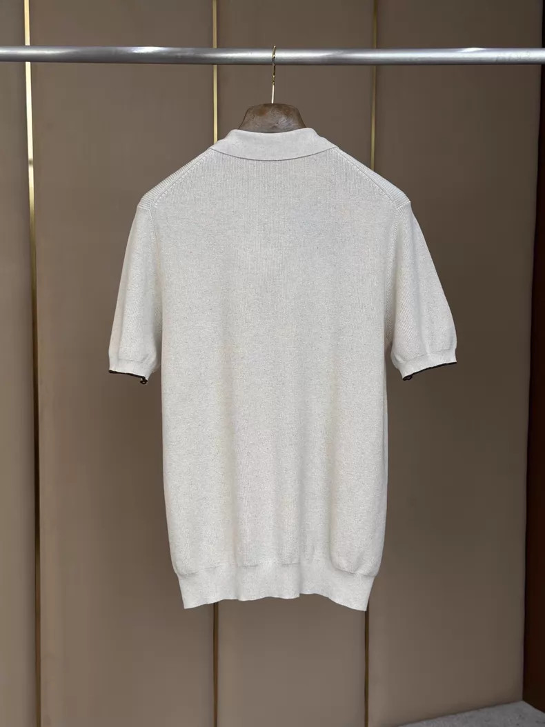 Brunello Cucinelli Collared Polo Short Sleeve Shirt gallery