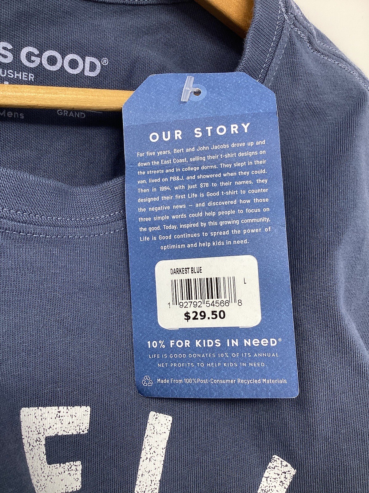 Life Is Good LIG Crusher Cotton Shell Yeah Sea Turtle T-Shirt Tee Blue gallery