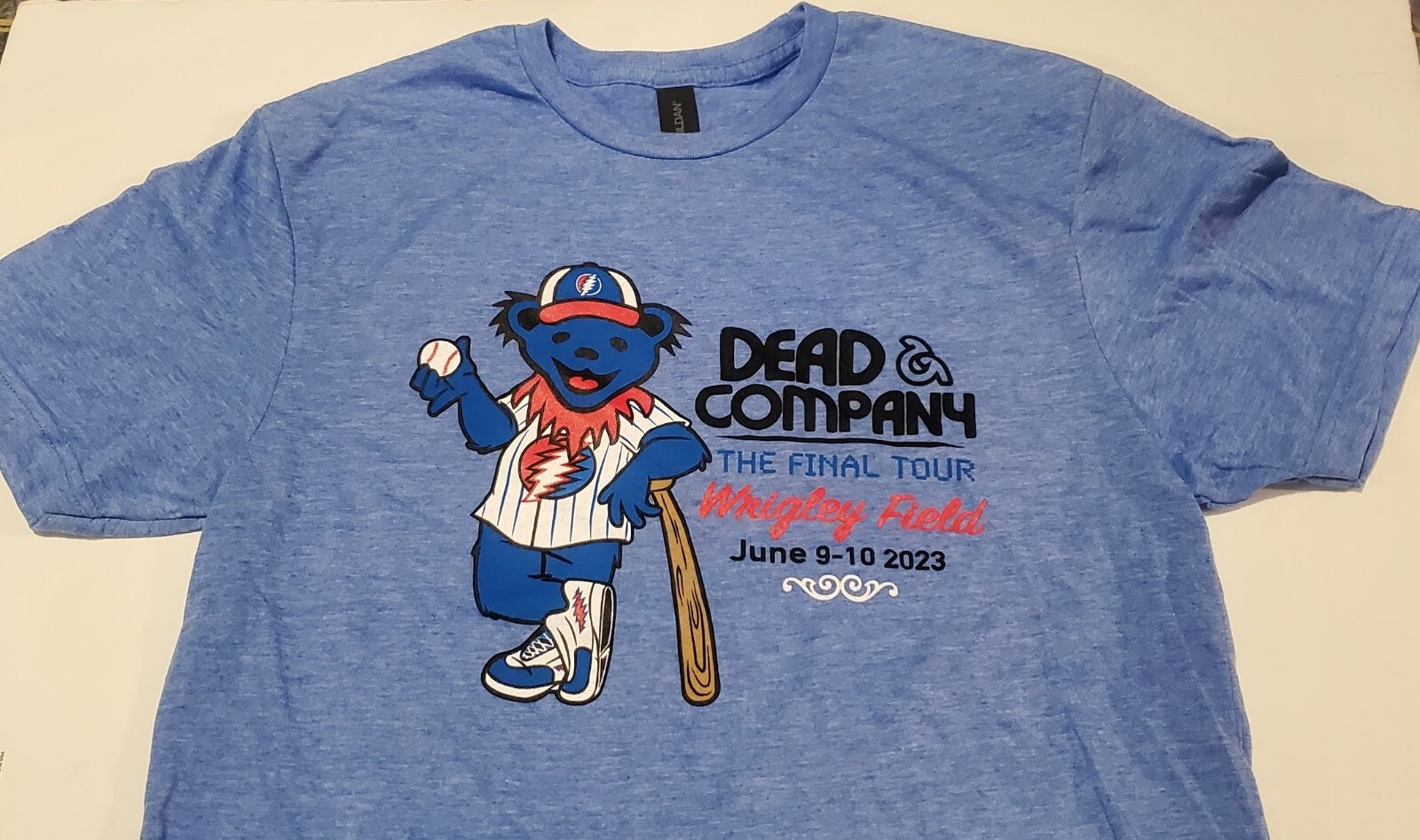 Dead and Company 2023 Wrigley Field Concert T Shirt Grateful Dead Chicago Cubs gallery