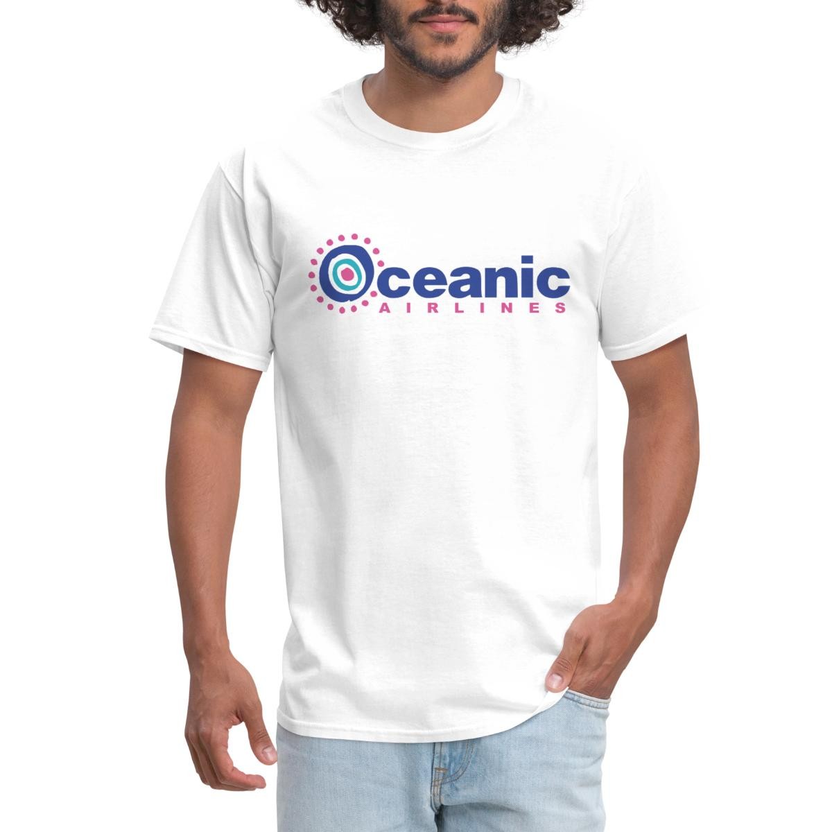 Oceanic Airlines | Fictional Airline Logo Men's T-Shirt gallery