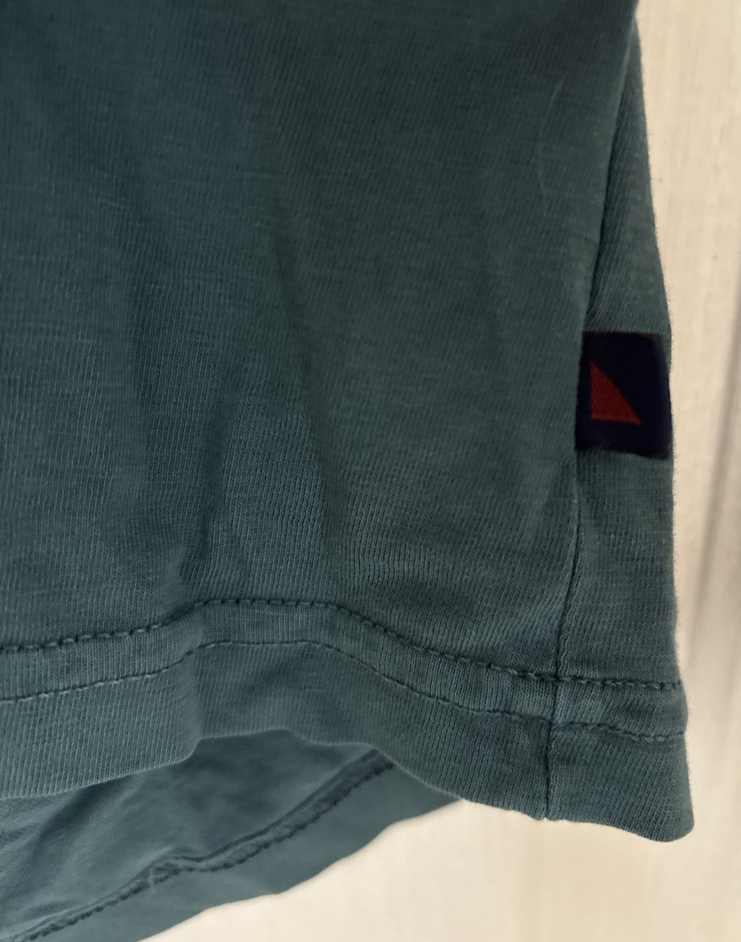 Mens UnTuckit EcoSoft Pocket Tee T Shirt Pima Cotton Crewneck Teal Sz XXX Large gallery