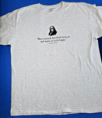 Ben Franklin “Beer is proof that God loves us” T-Shirt Men’s Size XXL