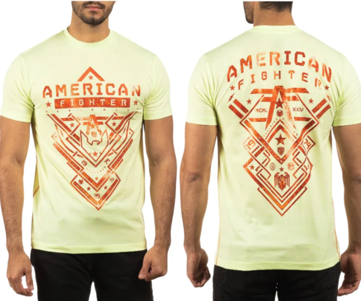 American Fighter Men’s T-shirt Nantucket Premium Athletic MMA XS-3XL $44