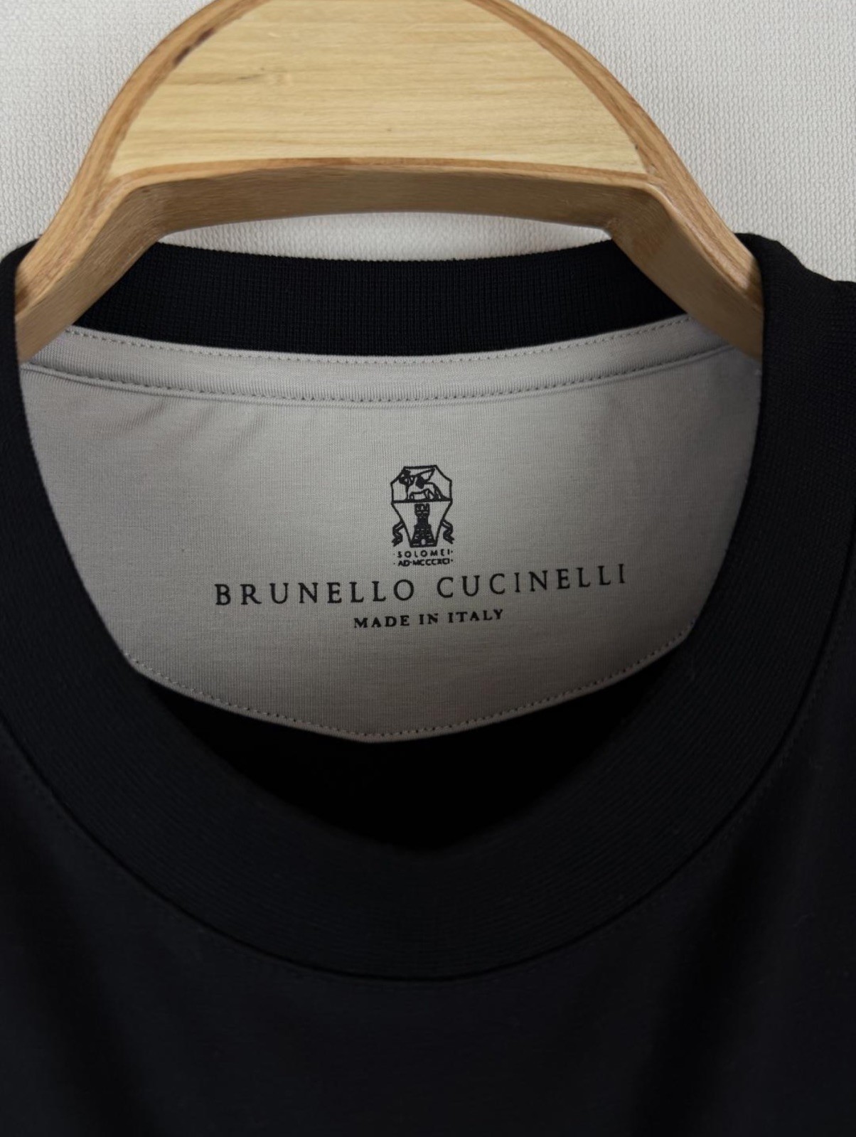 Brunello Cucinelli Black Mens T Shirt Size L gallery