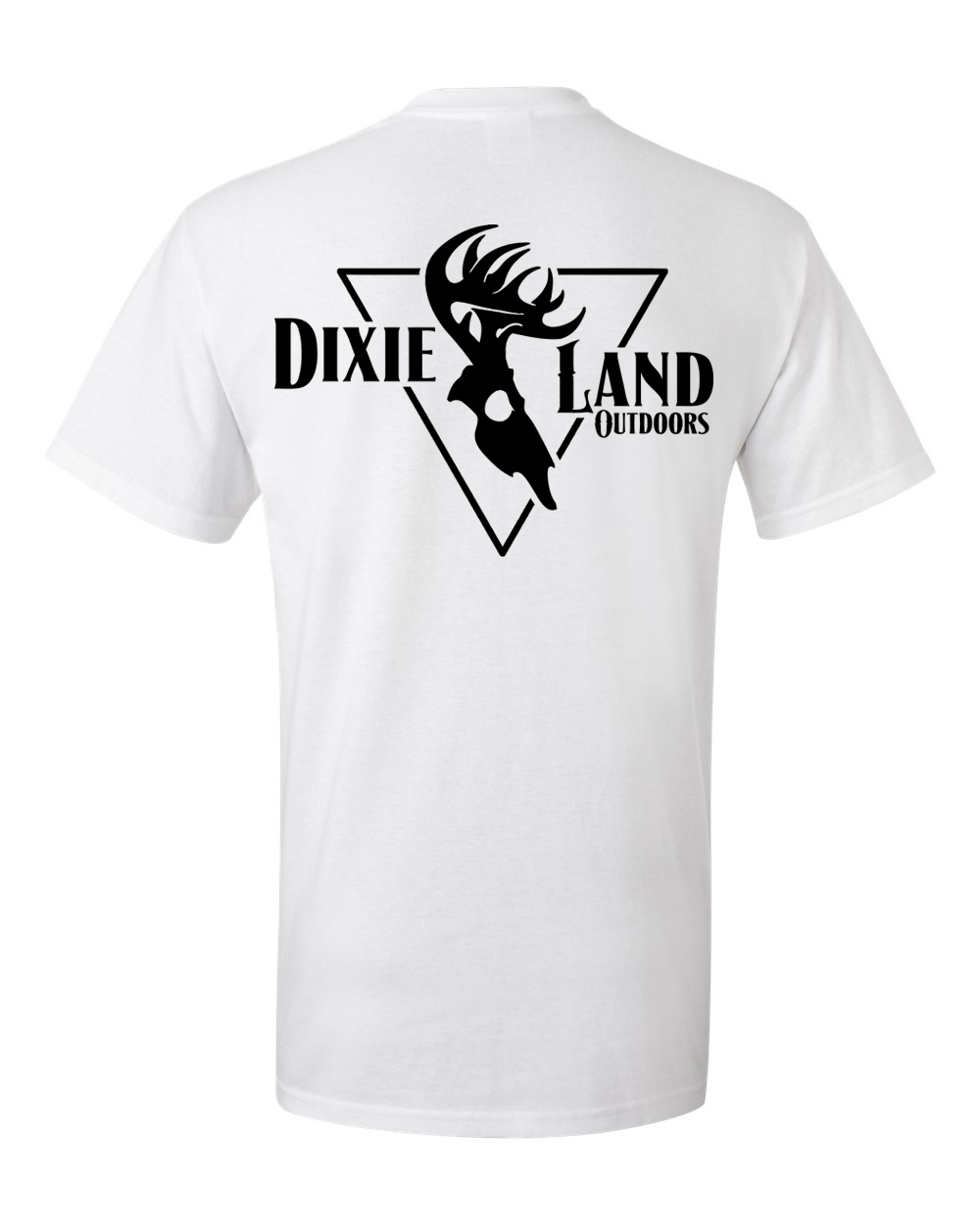 Hunting t shirt Dixie Land Outdoors deer skull hunter apparel antlers rack