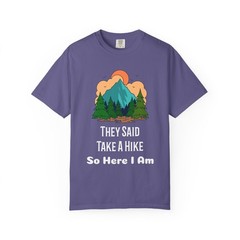 Mountain Pines Illustration T-Shirt | Sunrise Forest Tee