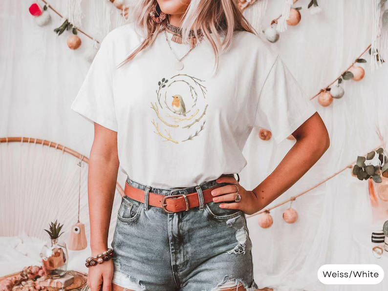Bird Nature Bird Lover Wildlife Animal Outdoors Feather Watcher Comfort Tee gallery