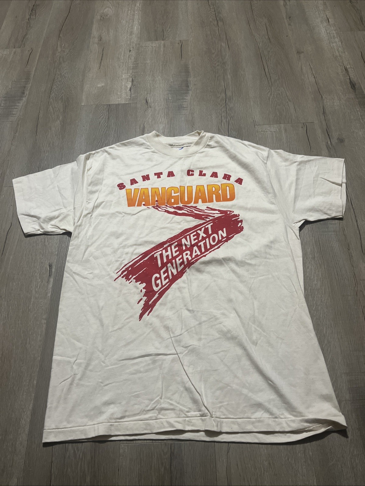 Hanes 1990s Santa Clara Vanguard Next Generation Large Cream Color gallery