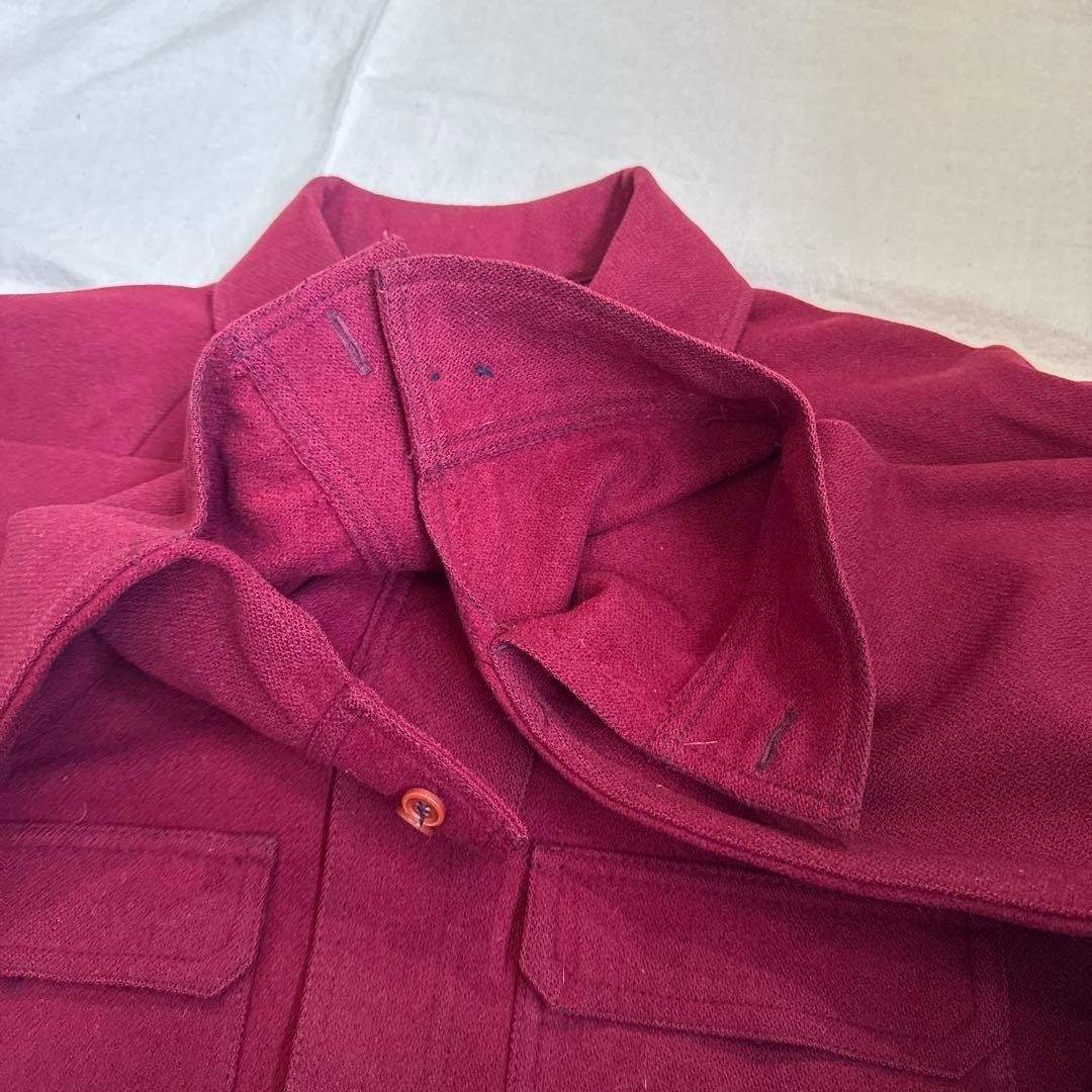 Wool Shirt Us Old Clothes Raglan M Short Length Men Filson Vintage gallery