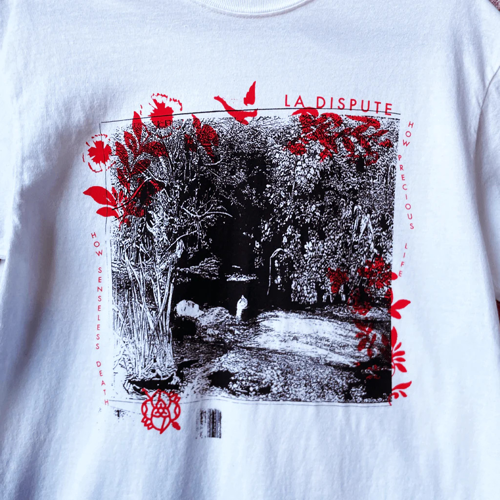 La Dispute Gift For Family White T-Shirt Cotton All Size