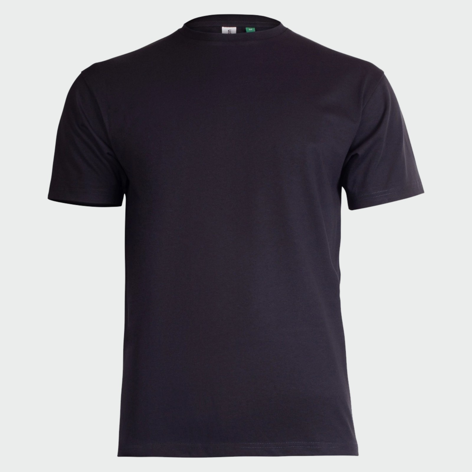 UNEEK Eco T-Shirt Crew Neck Recycled Cotton Twin Needle Stitching Plain Tee Top