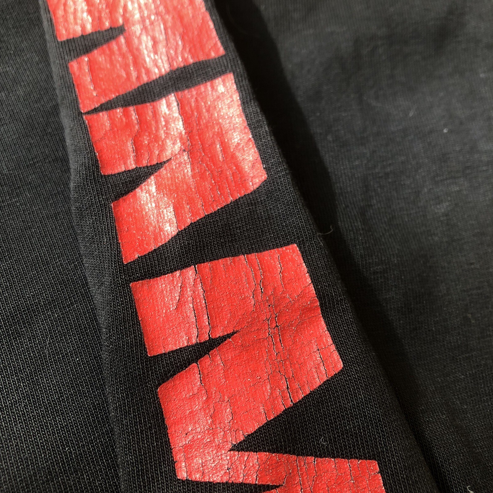 Rare Vintage 90s Y2K Rammstein Long Sleeve Tee The Roxx Thrashed Dry Rot gallery