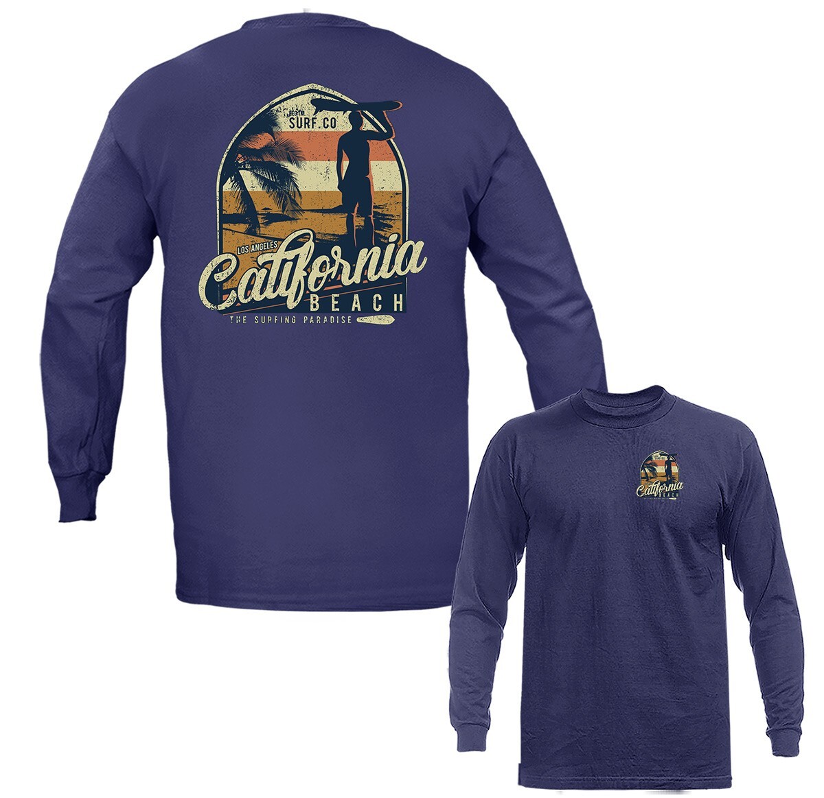 California Republic Beach Surfers Surf Company Long Sleeve gallery