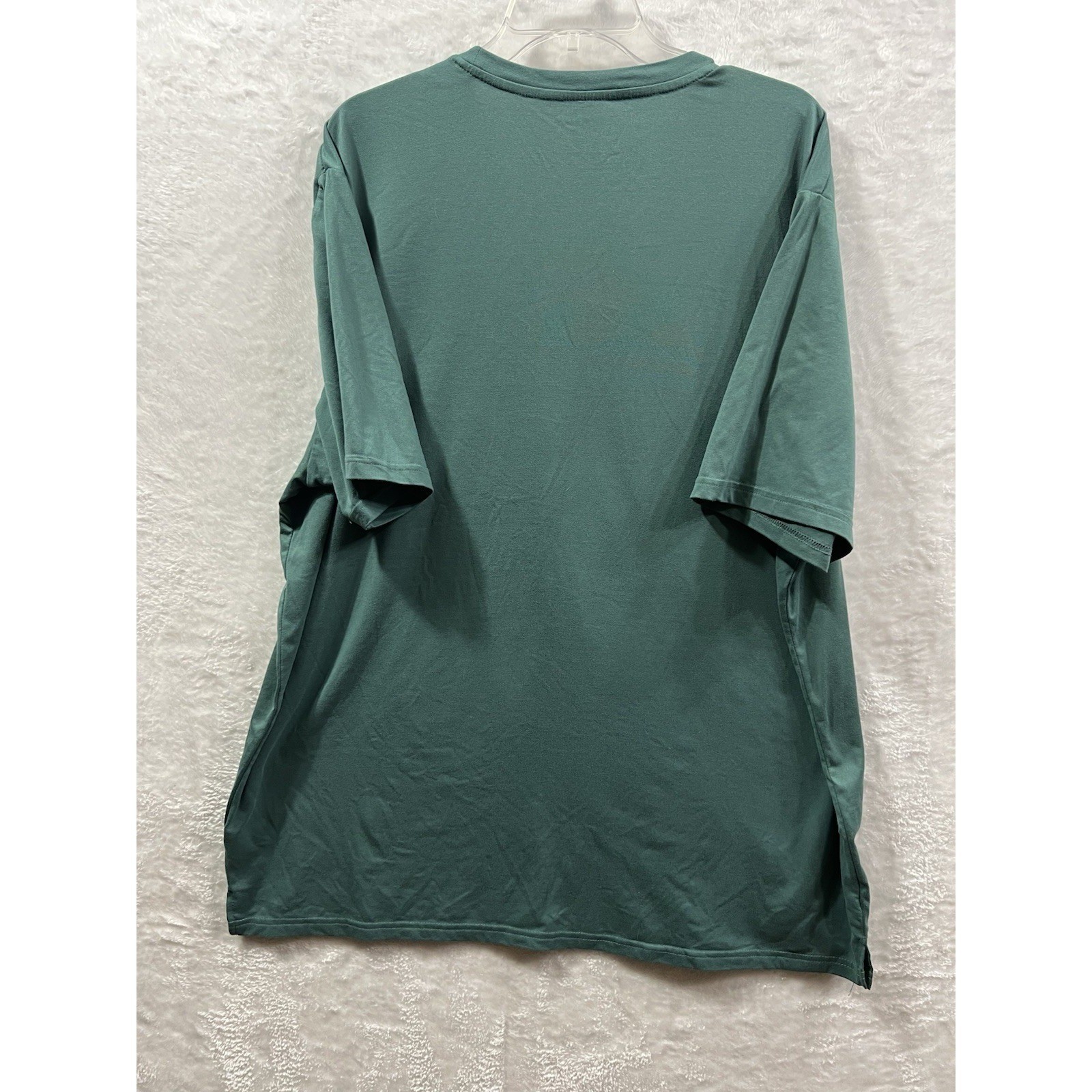 Weatherproof Vintage Men's XXL Green Performance Tee 95/5 Poly Spandex Stretch gallery