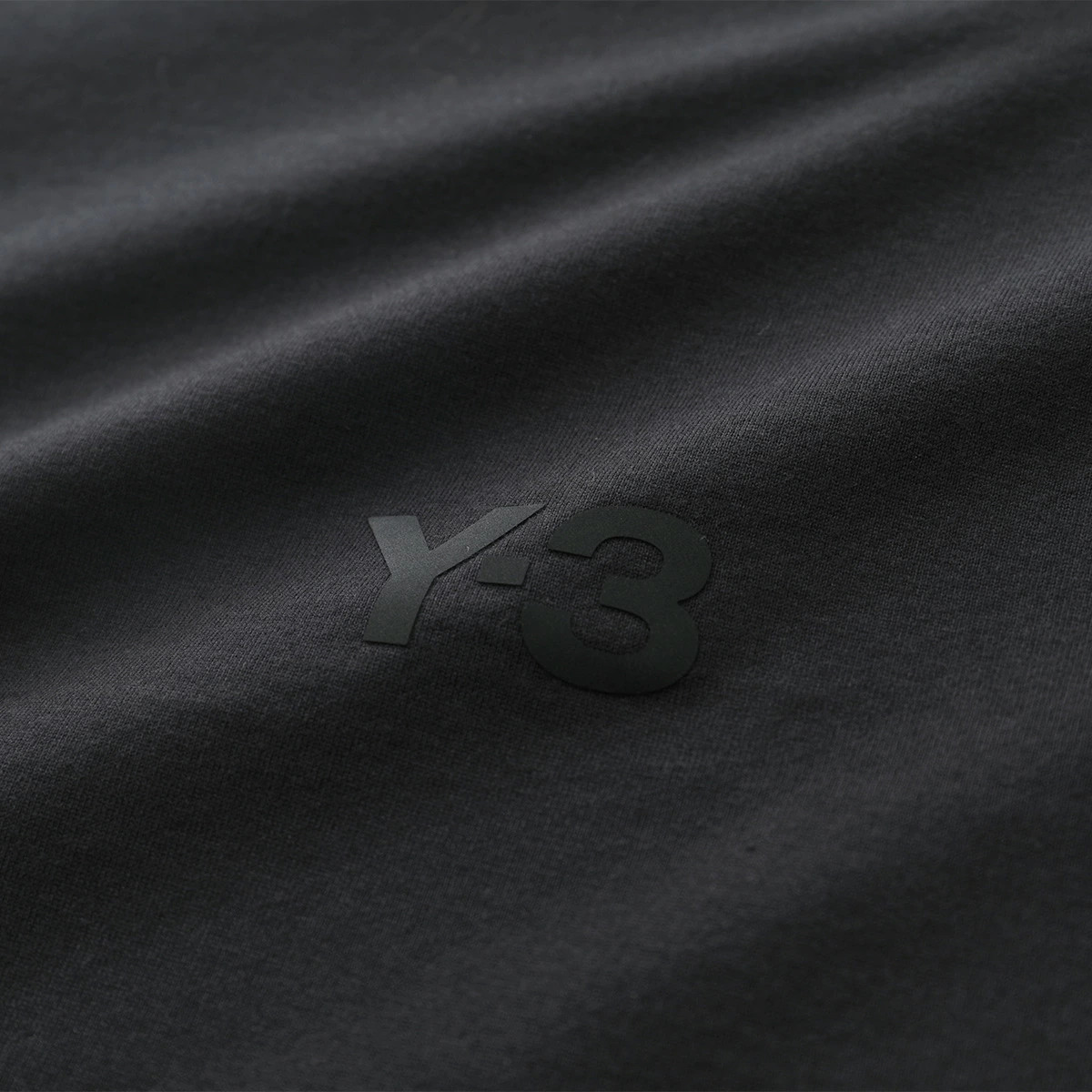 Yohji Yamamoto Y-3 U LS TEE Long Sleeve Tee Men's BLACK S or M or L or XL gallery
