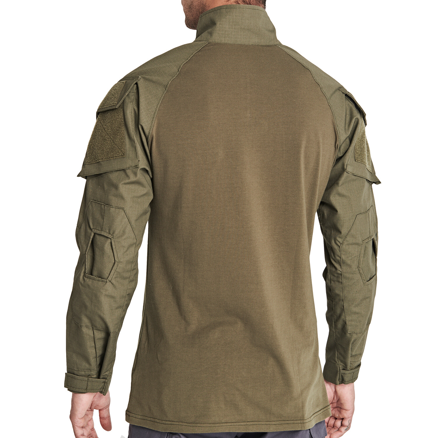 Men's Firm Shirts Training Atheletic Training Shirts 1/4 Zip Ripstop Cargo Work gallery