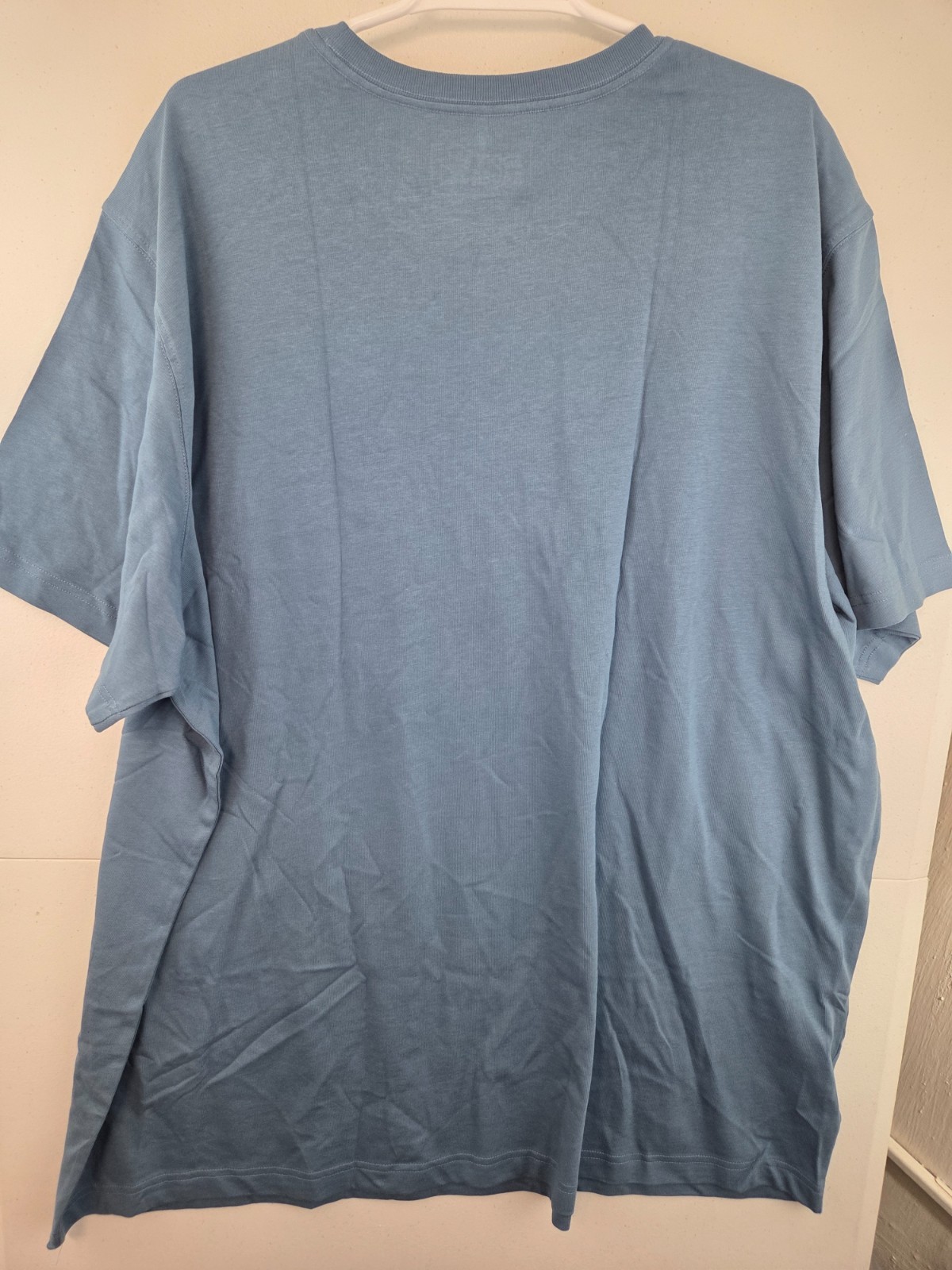 Eddie Bauer Tall Men's 3XLT Blue Short Sleeve Classic Fit Pocket T-shirt NWT $28 gallery
