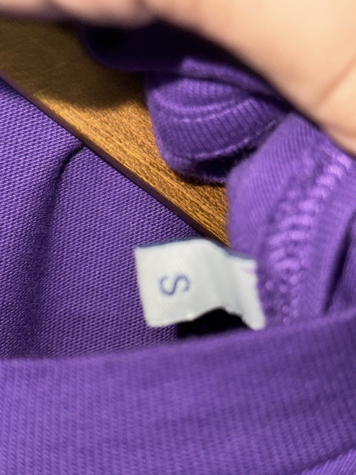 Moncler Flocked Chest Logo Cotton Short Sleeve T-Shirt Purple - Sm Retail $395 gallery