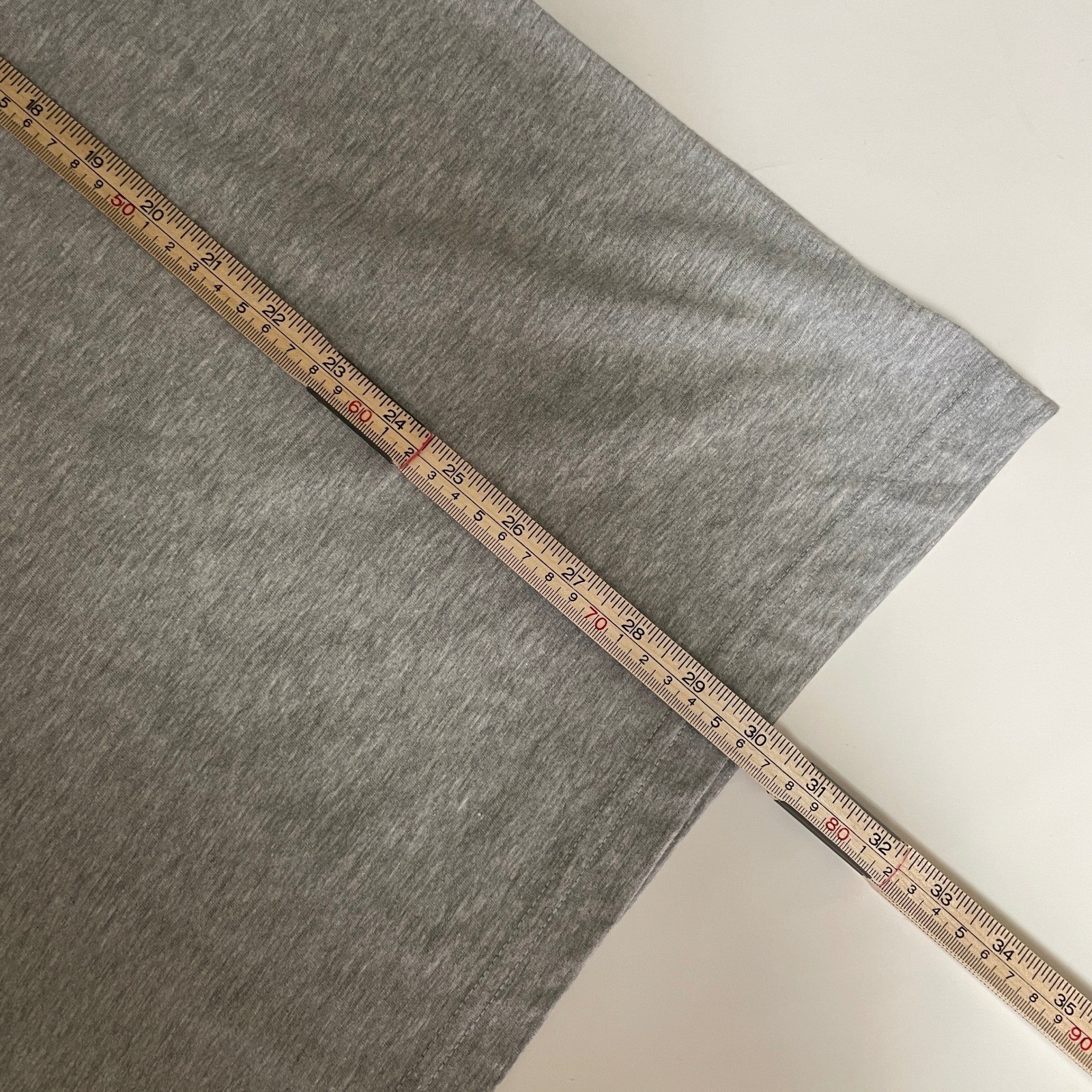 American Apparel Mens S Heather Grey Crew Neck Short Sleeve T-Shirt Cotton Norm gallery
