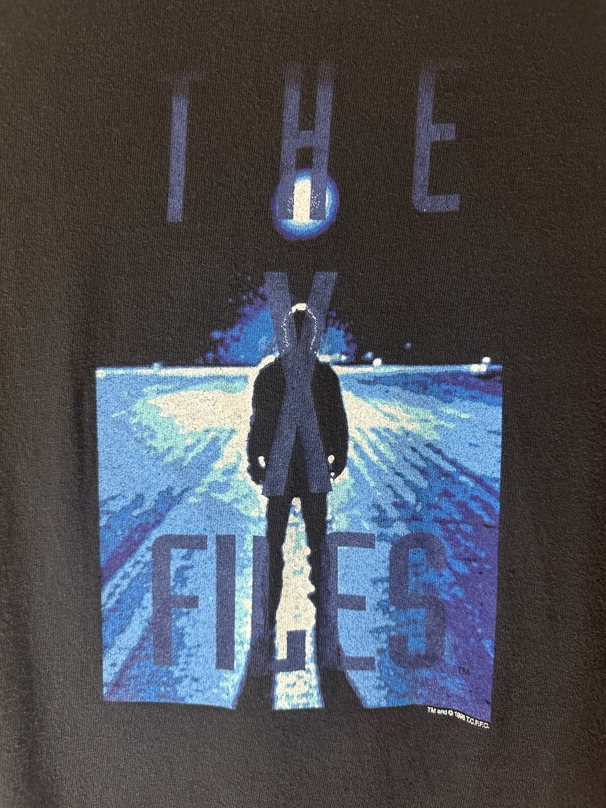 Vintage 20th Century Fox Television 1996 X-Files Graphic T-Shirt Men’s Size XL gallery