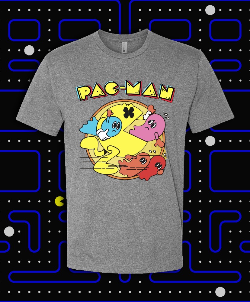 Pac Man Retro 80's Shirt Adult & Youth sizes! Fast Ship! gallery