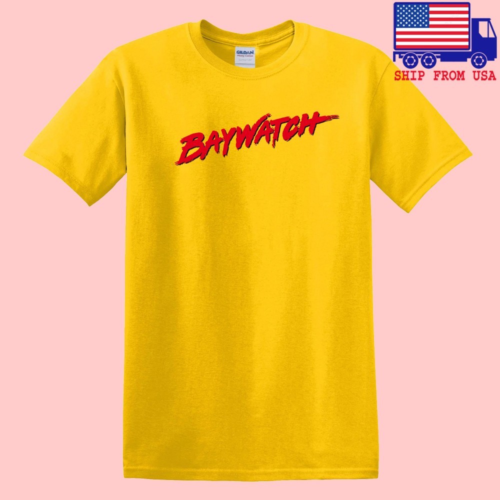 Baywatch Retro Tv Show Men's Yellow Size S-5XL gallery