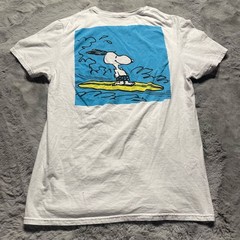 Peanuts Snoopy Cowabunga Surfing Graphic T-Shirt