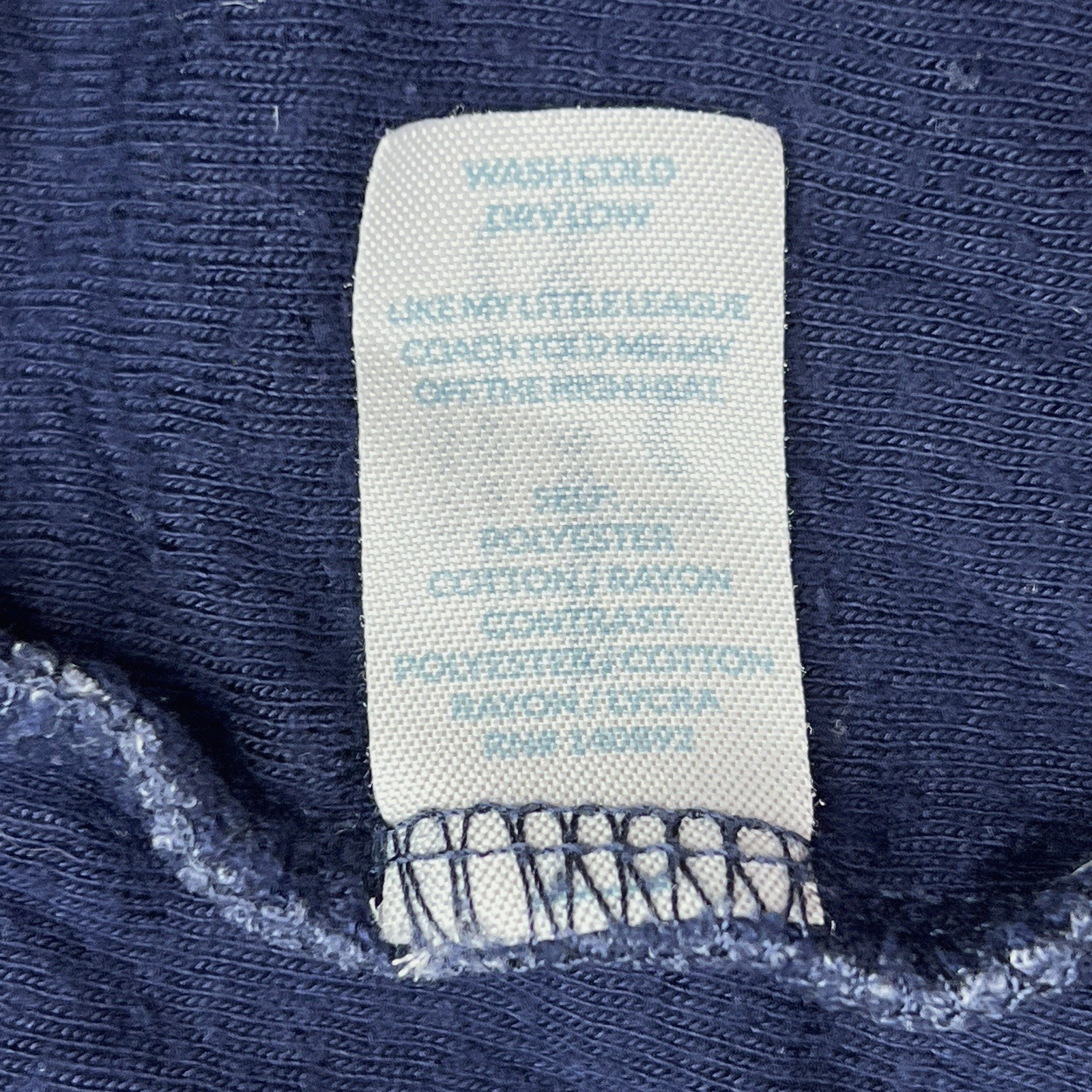 Marine Layer Mens M/L Marge Henley Shirt Blue Striped Long Sleeve Cotton gallery