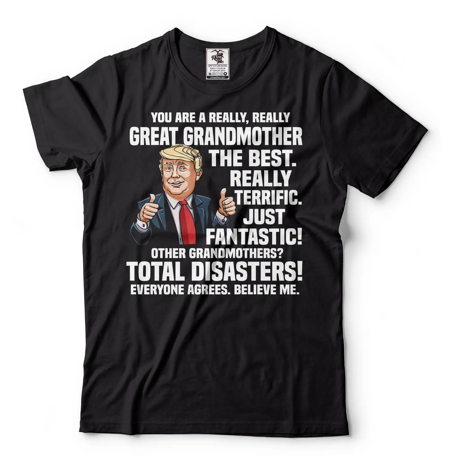 Grandmother Political Tee Trump Grandmother Shirt Funny Grandmother Tee gallery