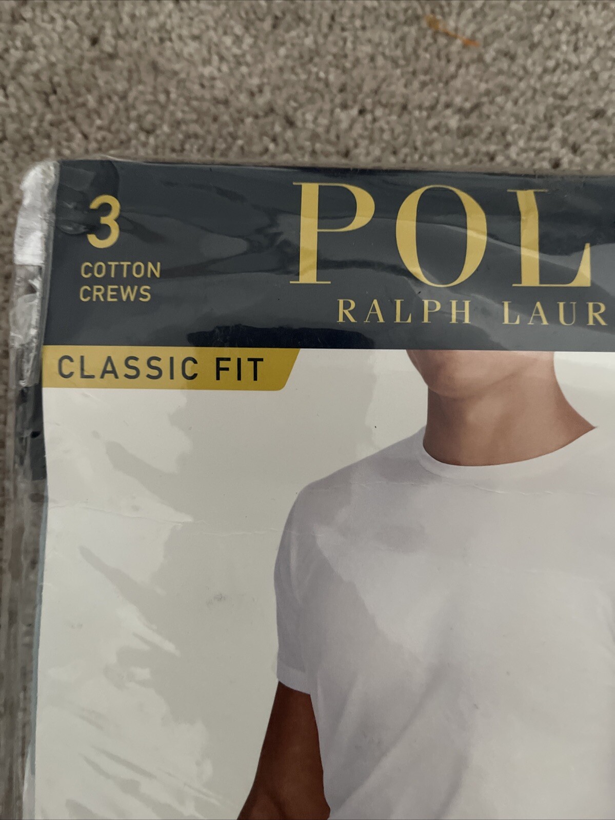 Lot Of Men’s POLO Ralph Lauren 3-Pack Mens mix-Color Classic Fit Neck T-Shirt gallery
