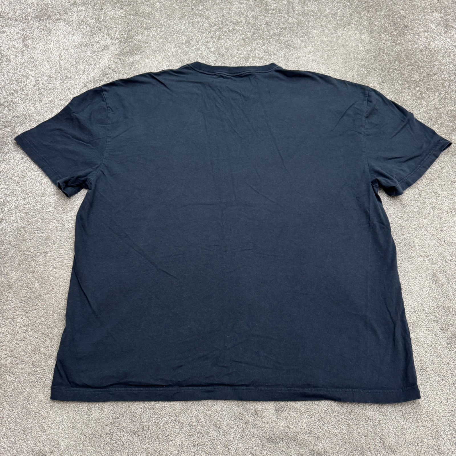 Genuine Dickies Basic T-Shirt Mens 3XL Navy Short Sleeve Crew Cotton Pocket Tee gallery