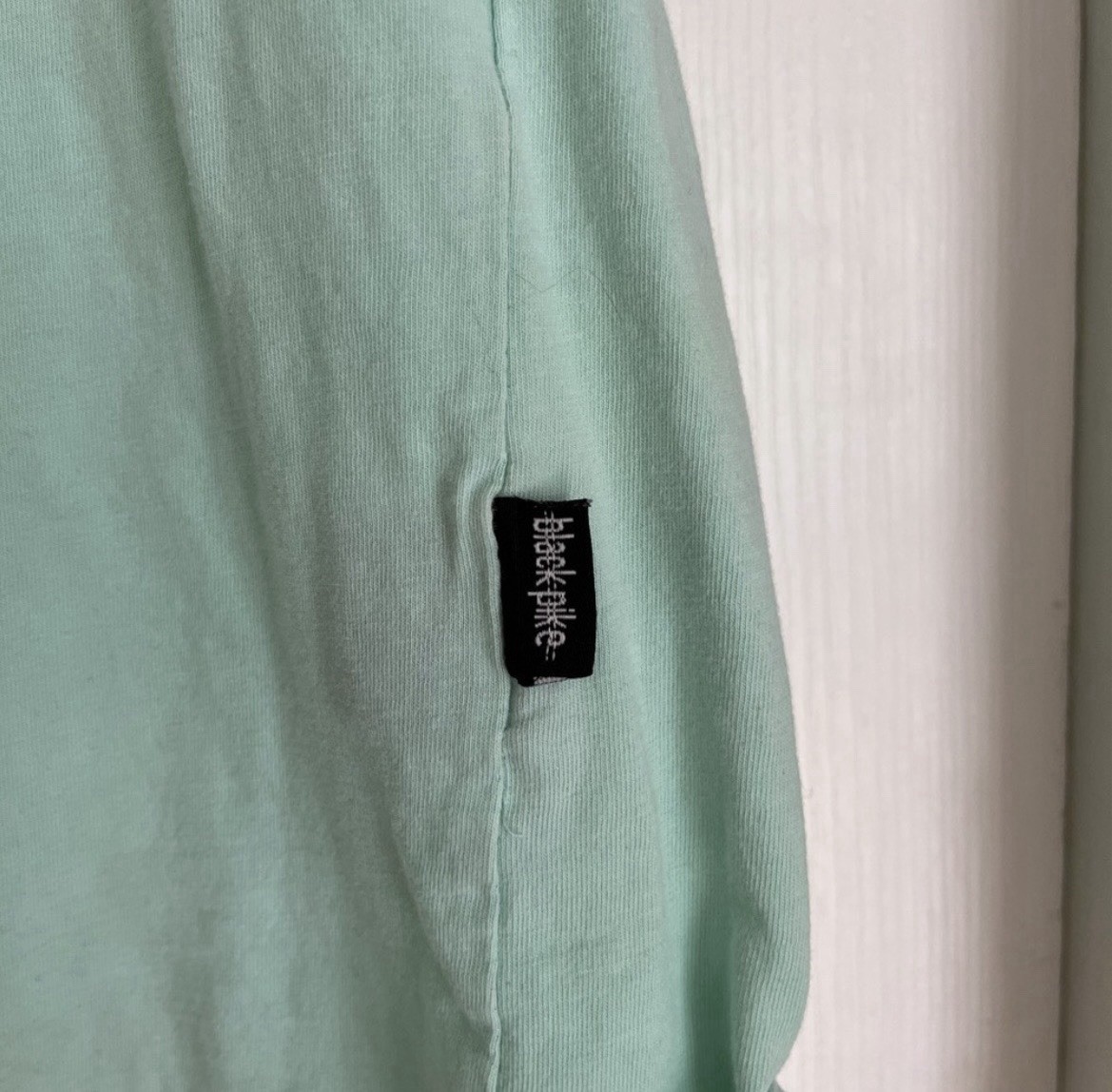 Mint Green Graphic Unisex Heavy Cotton Tee Black Pike Medium gallery